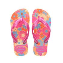 Chinelo Havaianas Kids Flores FC - Infantil - Laranja - 3536 Chinelo Havaianas Kids Flores FC - Infantil - Laranja - 3536