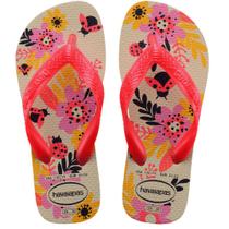 Chinelo Havaianas Kids Flores Infantil Meninas