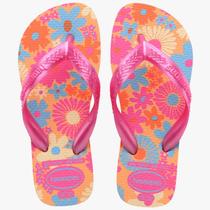 Chinelo Havaianas Kids Flores Infantil Original *NF*