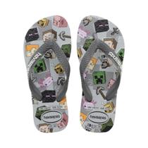 Chinelo Havaianas Kids Minecraft Infantil Menino Original Chinelo Havaianas Kids Minecraft Infantil Menino Original