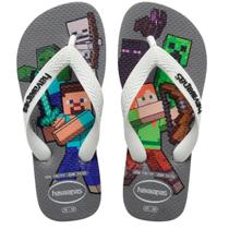 Chinelo Havaianas Kids Minecraft Meninos Original Novo 1077 Chinelo Havaianas Kids Minecraft Meninos Original Novo 1077