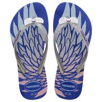 Chinelo Havaianas Kids Slim Glitter II Infantil Menina, Original