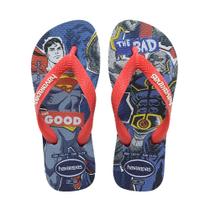 Chinelo Havaianas Kids Top Heróis DC - Marinho