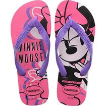 Chinelo Havaianas Licenciado TOP Disney 37/8 Rosa