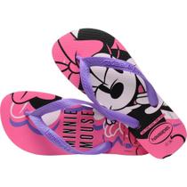 Chinelo havaianas licenciado top disney 39/0 rosa