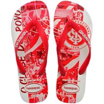 Chinelo Havaianas Licenciado TOP Internacional 37 38 Branco