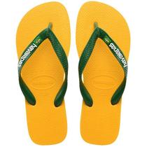 Chinelo Havaianas Logo Brasil Pop