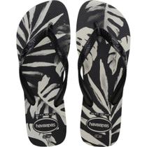 Chinelo Havaianas Masculino Aloha 37/8 Preto