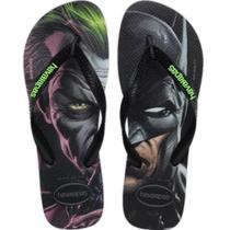 Chinelo Havaianas Masculino Batman e Coringa Colecao Nova NF