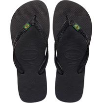 Chinelo Havaianas Masculino Brasil 41/2 Preto