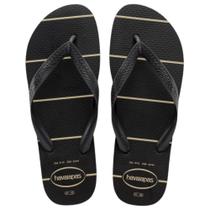 Chinelo Havaianas Masculino Color Essencial Clássico Original Preto - As Legítimas