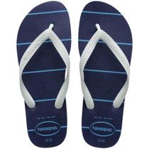 Chinelo Havaianas Masculino Color Essential Listrado Marinho