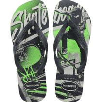 Chinelo Havaianas Masculino TOP Athletic 39/0 Novo Grafite PAR