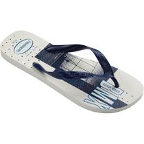 Chinelo havaianas masculino top athletic 43/4 branco/marin havaianas