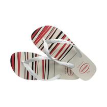 Chinelo Havaianas Masculino Top Basic Branco/Branco/Branco