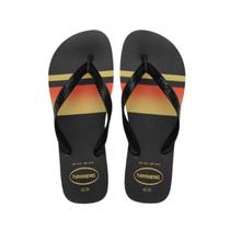 Chinelo Havaianas Masculino Top Basic Preto/Coral