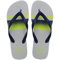 Chinelo Havaianas Masculino TOP Basic Tamanho 43/44 CINZA/MARINHO