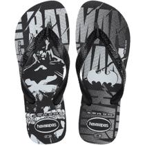 Chinelo Havaianas Masculino Top Batman DC Logomania Preto