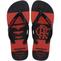 Chinelo Havaianas Masculino TOP Flamengo 41/42 Preto