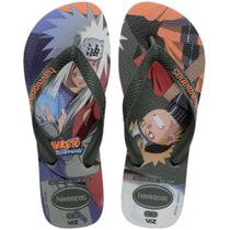 Chinelo Havaianas Masculino Top Naruto Pronta Entrega Com Nota Fiscal Original