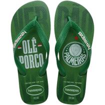 Chinelo Havaianas Masculino TOP Palmeiras 37/38 Verde PAR