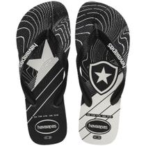 Chinelo Havaianas Masculino Top Times Botafogo Pronta Entrega Original