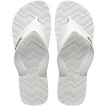 Chinelo Havaianas Masculino Track Waves Branco
