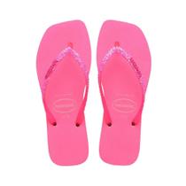 Chinelo Havaianas Neon Glitter Square Slim Com Tiras Finas Feminino Original Confortável Adulto Cor:RosaTamanho:41/42 Chinelo Havaianas Neon Glitter Square Slim Com Tiras Finas Feminino Original Confortável Adulto Cor:RosaTamanho:41/42