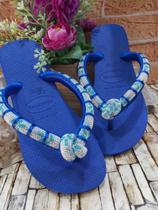 Chinelo havaianas original com meia cana de strass Chinelo havaianas original com meia cana de strass