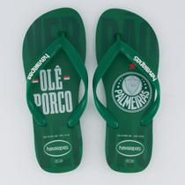 Chinelo Havaianas Palmeiras Ole Porco Verde