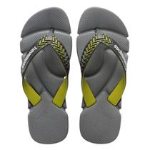 Chinelo Havaianas Power 2.0 FC Tamanho:41/42Cor:CINZA ACO / GRAFITE