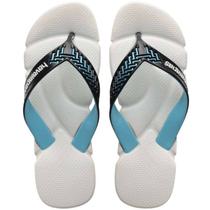Chinelo Havaianas Power 20 FC - Masculino - Brancopreto - 39