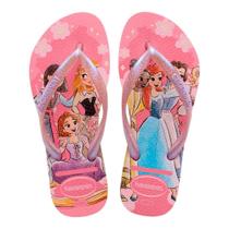 Chinelo Havaianas Princess Com Glitter Nas Tiras - 7007018 Chinelo Havaianas Princess Com Glitter Nas Tiras - 7007018