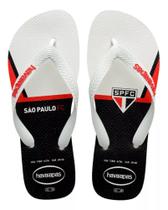 Chinelo Havaianas São Paulo Original Sandália Tricolor Masculina Feminina Infantil Presente