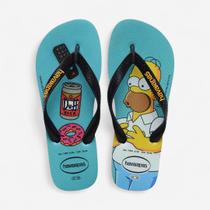 Chinelo Havaianas Simpsons Azul Chinelo Havaianas Simpsons Azul
