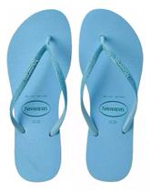 Chinelo Havaianas Sl Logo Pop-up Fc Azul Water - (sandália)