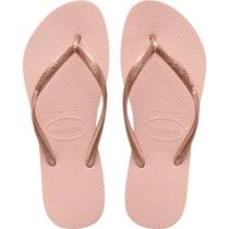 Chinelo Havaianas Slim Basico Feminina Rosa