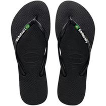 Chinelo Havaianas Slim Brasil F- Preto