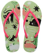 Chinelo Havaianas Slim Cats- Cintronela