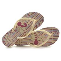 Chinelo Havaianas Slim Disney Creme 4141203