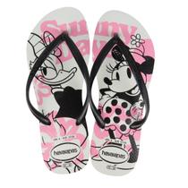 CHINELO HAVAIANAS SLIM DISNEY FC 4141203 Cor:BRA-PRETAMANHO:39