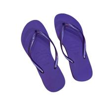 Chinelo Havaianas Slim FC Feminino Original Confortável Lila