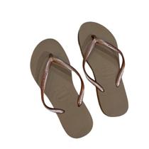 Chinelo Havaianas Slim FC Feminino Original Confortável Rose