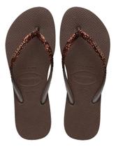 Chinelo havaianas slim glitter ii fc Chinelo havaianas slim glitter ii fc