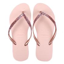 Chinelo Havaianas Slim Glitter II Feminino