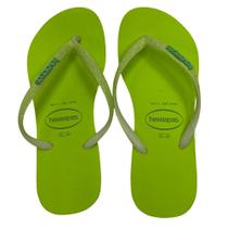 Chinelo Havaianas Slim Glitter Neon