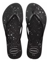 Chinelo Havaianas Slim Gloss Fc - Cinzacinza (sandália)