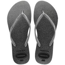 Chinelo Havaianas Slim Gloss Preto Feminino