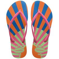 Chinelo havaianas slim harmony fc citronela