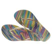 Chinelo Havaianas Slim Iridescent Original -NF-